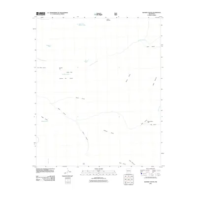 2011 Map of Bonner Canyon, 2011 Print