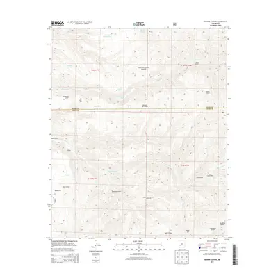 2013 Map of Bonner Canyon, 2013 Print