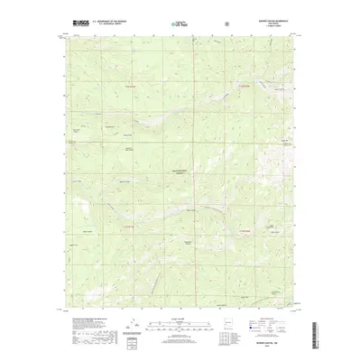 2020 Map of Bonner Canyon, 2020 Print