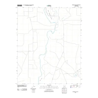2010 Map of Bonner Lake, 2010 Print