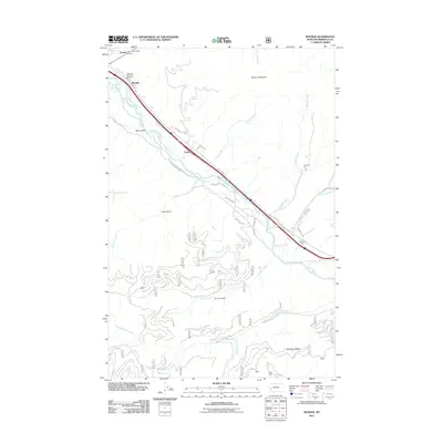 2011 Map of Bonner, 2011 Print