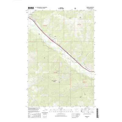 2017 Map of Bonner, 2017 Print