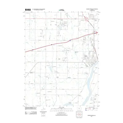2012 Map of Bonner Springs, 2012 Print