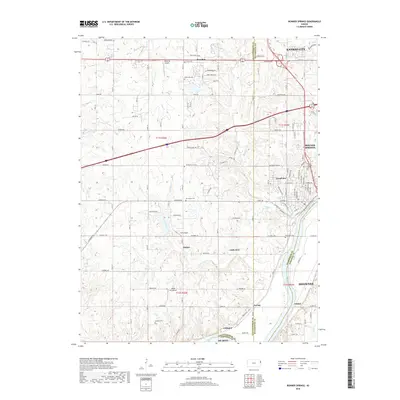 2018 Map of Bonner Springs, 2018 Print