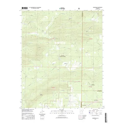 2017 Map of Bonnerdale, 2017 Print