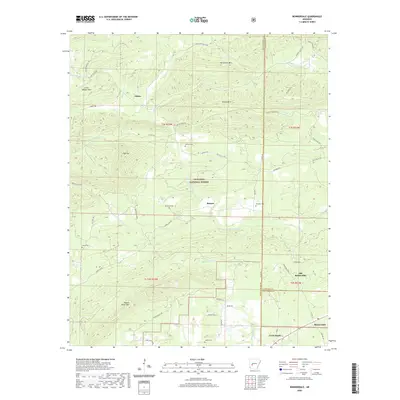 2020 Map of Bonnerdale, 2020 Print