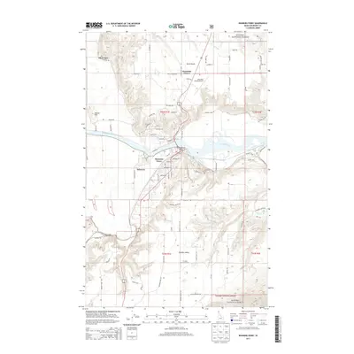 2013 Map of Bonners Ferry, 2013 Print