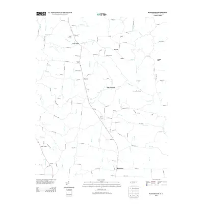 2013 Map of Bonnertown, 2013 Print