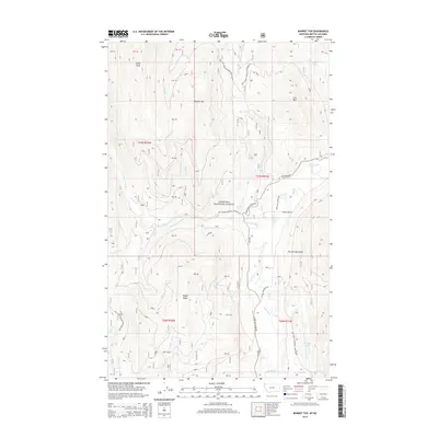 2014 Map of Bonnet Top, 2014 Print