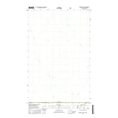 2017 Map of Bonnet Top OE N, 2017 Print