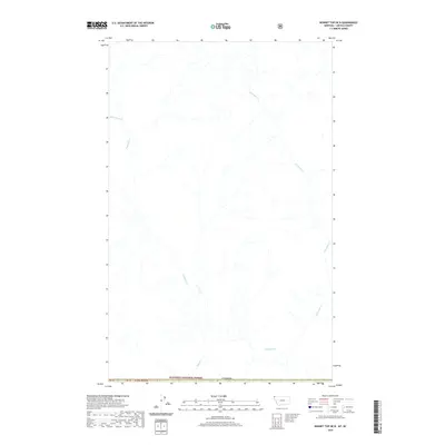 2020 Map of Bonnet Top OE N, 2020 Print
