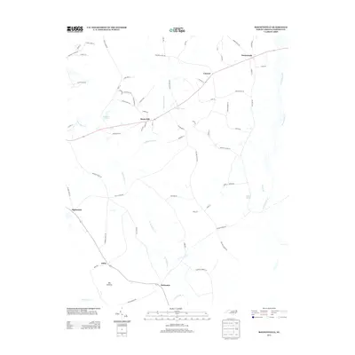 2013 Map of Bonnetsville, 2013 Print