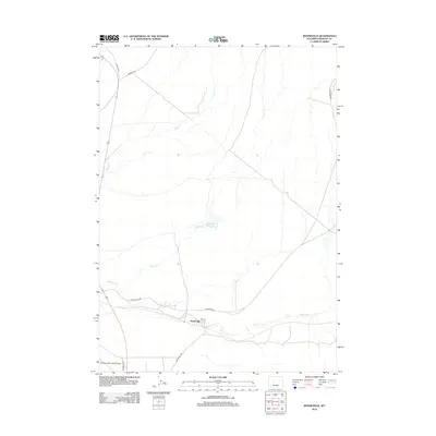 2012 Map of Bonneville, 2012 Print