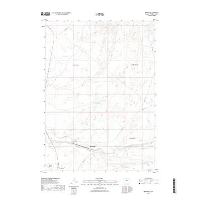 2017 Map of Bonneville, 2017 Print