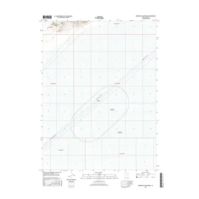 2017 Map of Bonneville Racetrack, 2017 Print