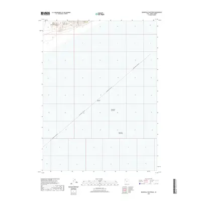 2020 Map of Bonneville Racetrack, 2020 Print