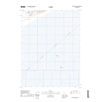 2023 Map of Bonneville Racetrack, 2023 Print