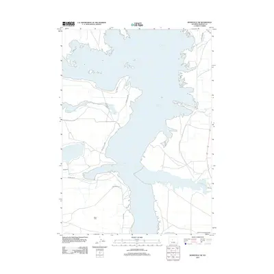 2012 Map of Bonneville SW, 2012 Print