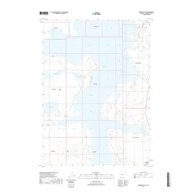 2017 Map of Bonneville SW, 2017 Print