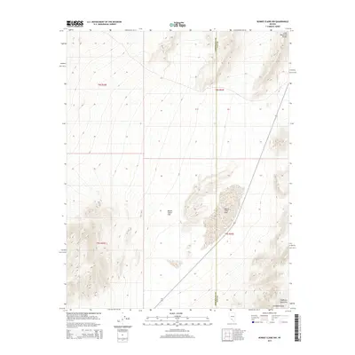 2015 Map of Bonnie Claire NW, 2015 Print