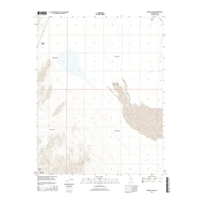 2014 Map of Bonnie Claire, 2014 Print