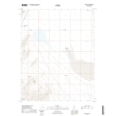 2018 Map of Bonnie Claire, 2018 Print