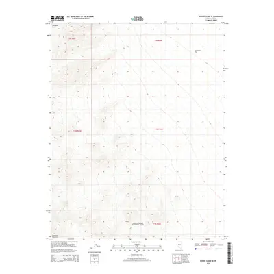 2014 Map of Bonnie Claire SE, 2014 Print