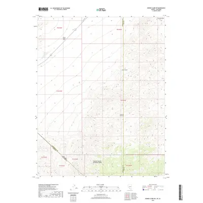 2018 Map of Bonnie Claire SW, 2018 Print