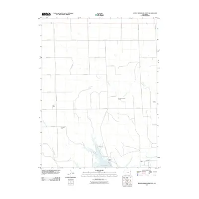 2010 Map of Bonny Reservoir North, 2010 Print