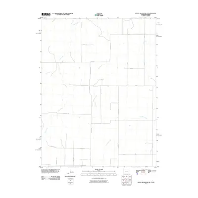 2010 Map of Bonny Reservoir SE, 2010 Print