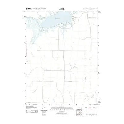 2010 Map of Bonny Reservoir South, 2010 Print