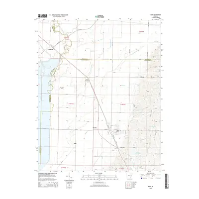 2014 Map of Bono, 2014 Print