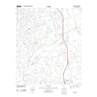 2012 Map of Bonsall, 2012 Print