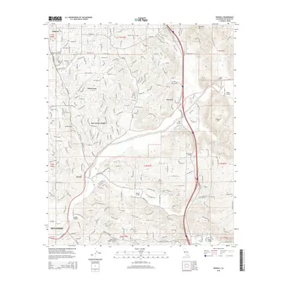 2015 Map of Bonsall, 2015 Print