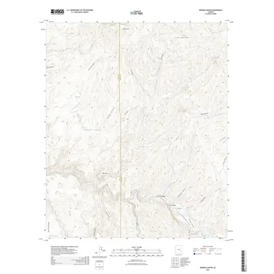 2026 Map of Booger Canyon, 2026 Print
