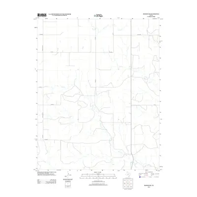 2012 Map of Booker SE, 2012 Print