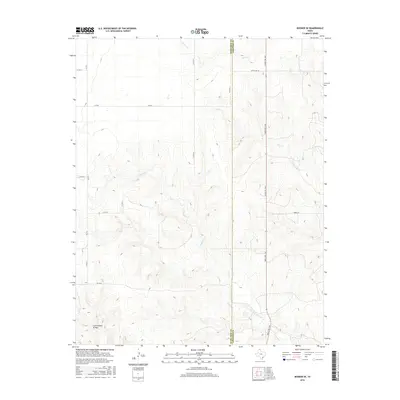 2016 Map of Booker SE, 2016 Print