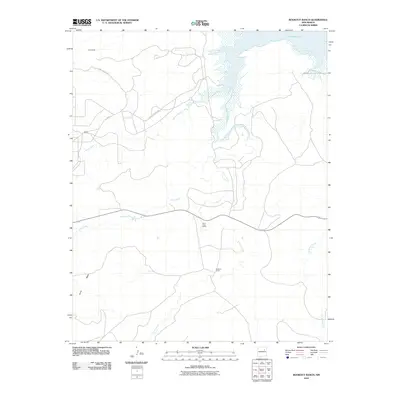 2010 Map of Bookout Ranch, 2010 Print