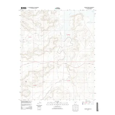 2013 Map of Bookout Ranch, 2013 Print