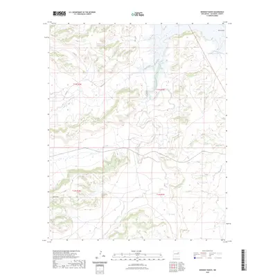 2023 Map of Bookout Ranch, 2023 Print