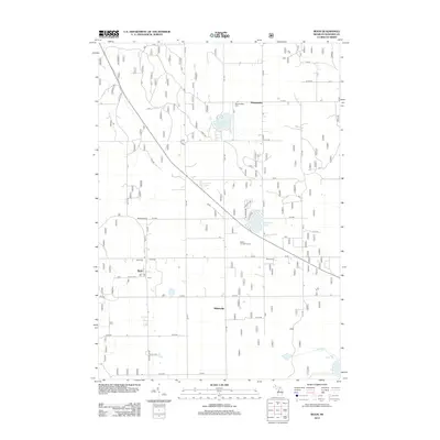 2012 Map of Boon, 2012 Print