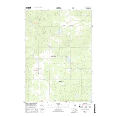 2017 Map of Boon, 2017 Print
