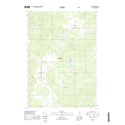 2019 Map of Boon, 2019 Print