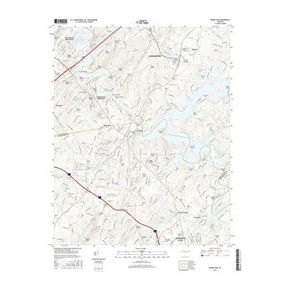2016 Map of Boone Dam, 2016 Print