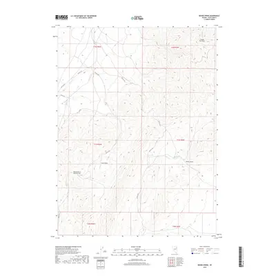 2018 Map of Boone Spring, 2018 Print