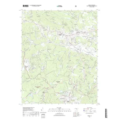 2019 Map of Boone, 2019 Print