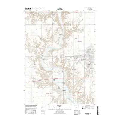 2015 Map of Boone West, 2015 Print