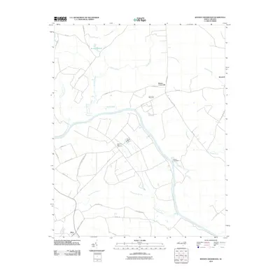 2010 Map of Boones Crossroads, 2010 Print