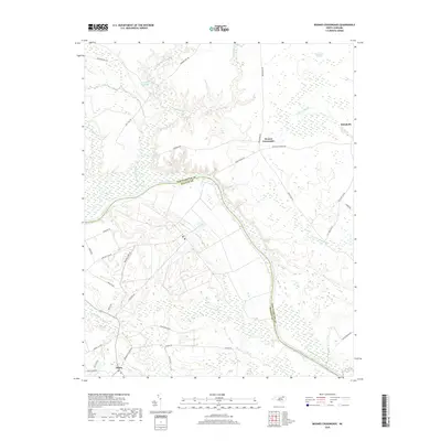 2019 Map of Boones Crossroads, 2019 Print