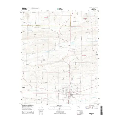 2014 Map of Booneville, 2014 Print